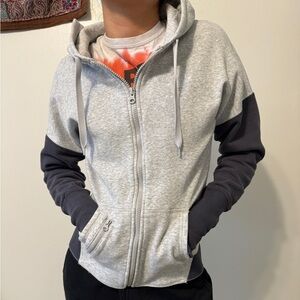 C9 by CHAMPION TWO-TONED ZIP UP HOODIE